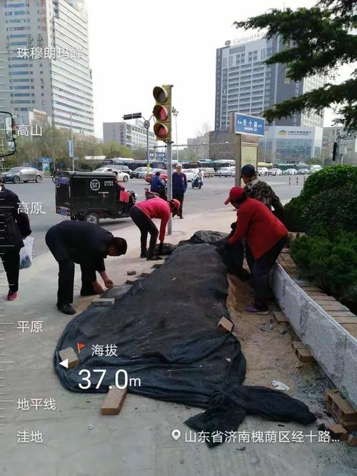 振兴街大气污染治理在行动3.30